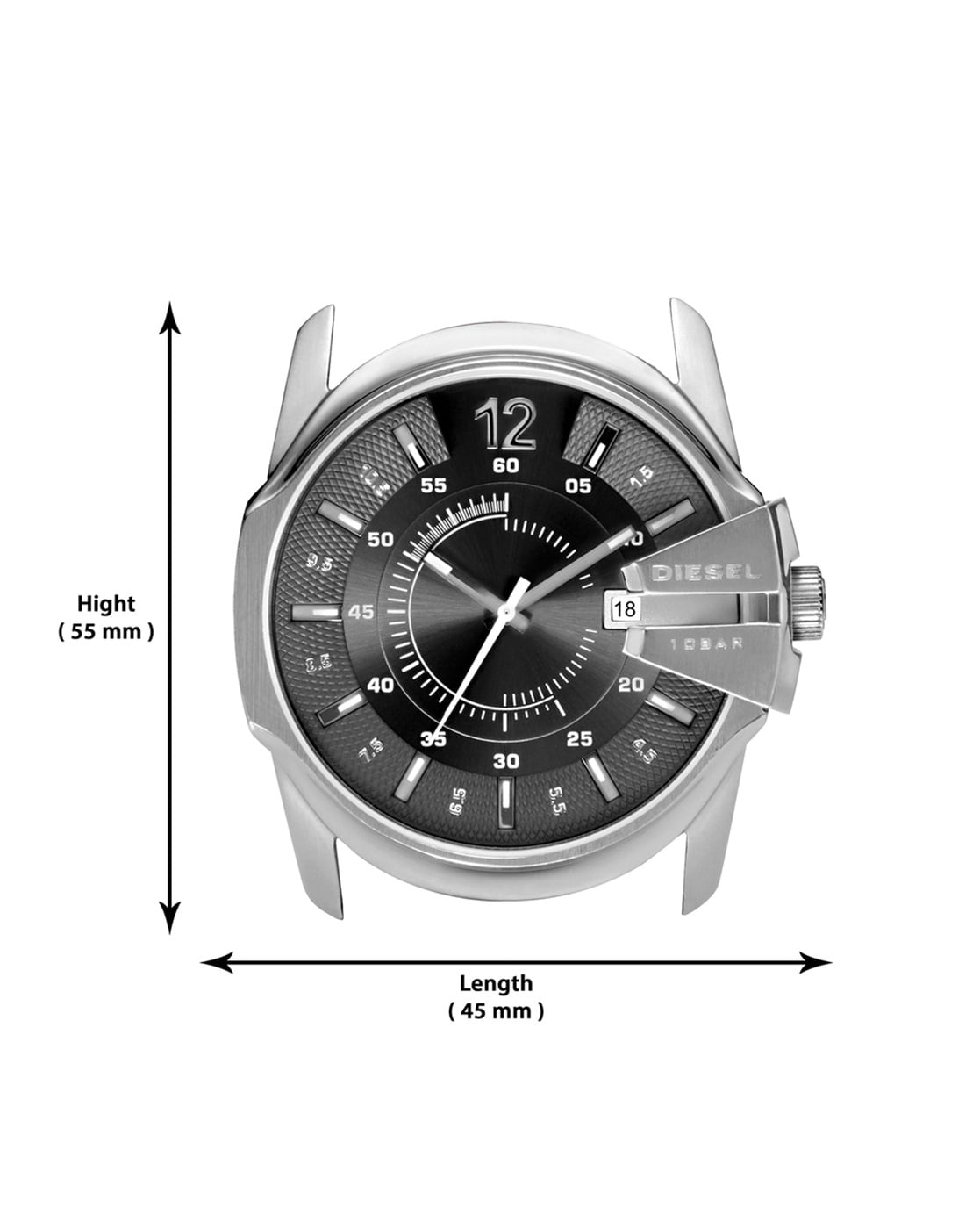 Buy DIESEL DZ1206 Analogue | Brown | LUXE Men Chief Mega AJIO Color Watch