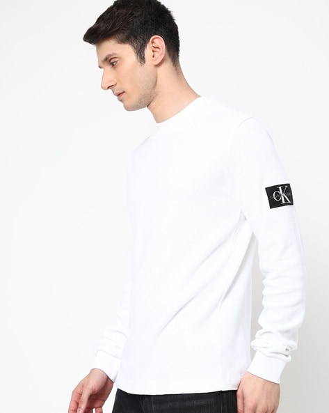 Buy White Tshirts for Men by Calvin Klein Jeans Online