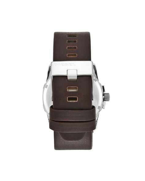 Watchband for Diesel DZ1148 brown leather 26mm - Watch Plaza