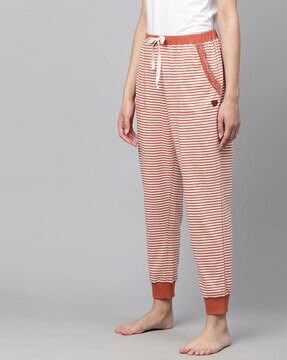 Buy USPA Innerwear Mid Rise Striped IYAD Lounge Pants  Pack Of 1   NNNOWcom