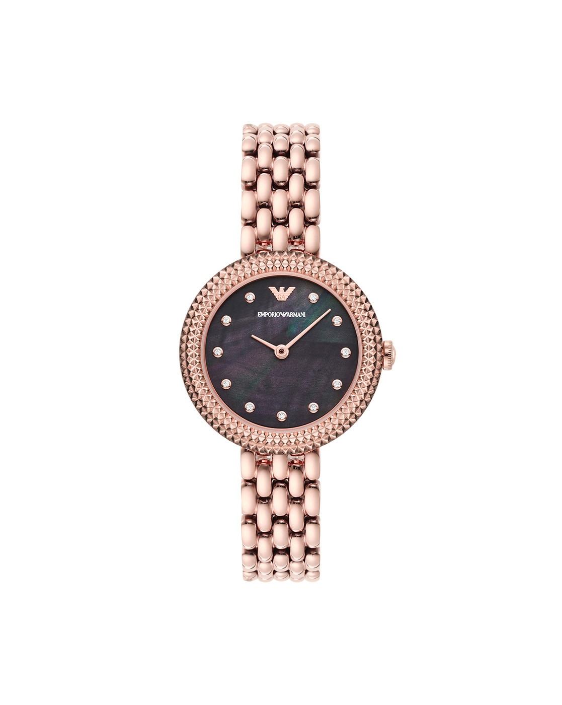 Buy Rose Gold-Toned & Black Watches for Women by EMPORIO ARMANI Online |  
