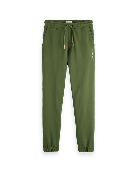 Buy Olive Green Track Pants for Men by SCOTCH & SODA Online