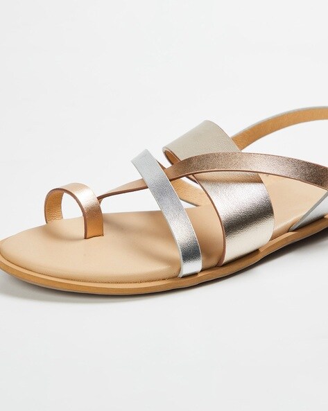 Ginger solid buckle strap on sale flats