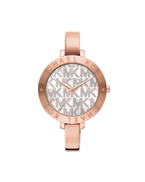 Buy Michael Kors MK4623 Water-Resistant Analogue Watch | Rose Gold-Toned  Color Women | AJIO LUXE