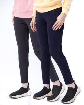 Leggings Jeans for Women Denim Pants with Pocket Slim Jeggings