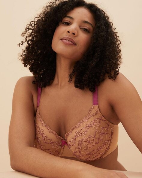Lace Under-Wired Lightly-Padded Bra