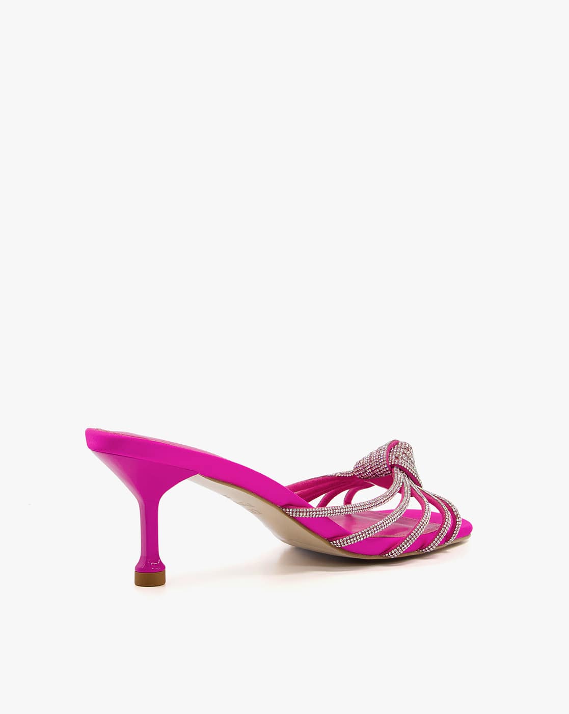 Buy Pink Heeled Sandals for Women by 
