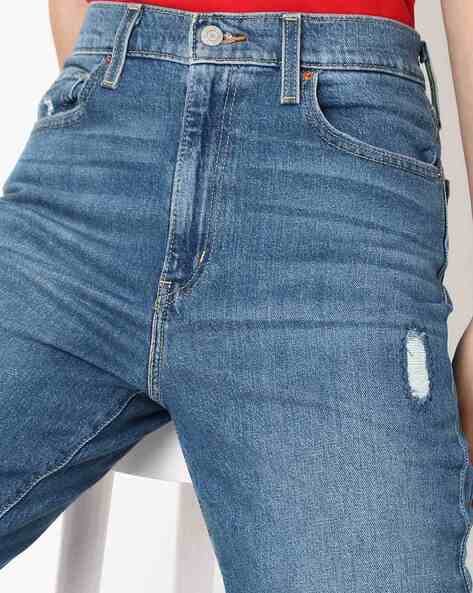 Levi's high waisted tapered jeans