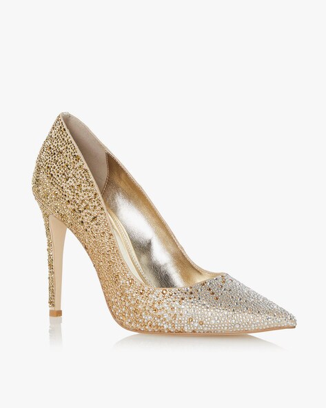 Bedazzler Ombre Crystal Court Shoes