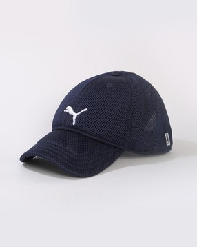 Buy Polyester Solid Cap with Adjustable Back Closure and Stay Dry  Technology - Move Blue CP21