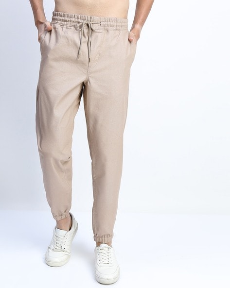 ONLY & SONS slim fit cargo pants with cuffed bottom in khaki - ShopStyle