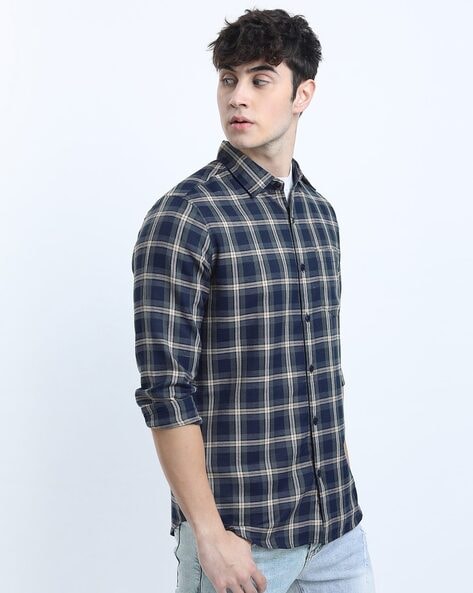 Buy Blue Shirts for Men by Ketch Online