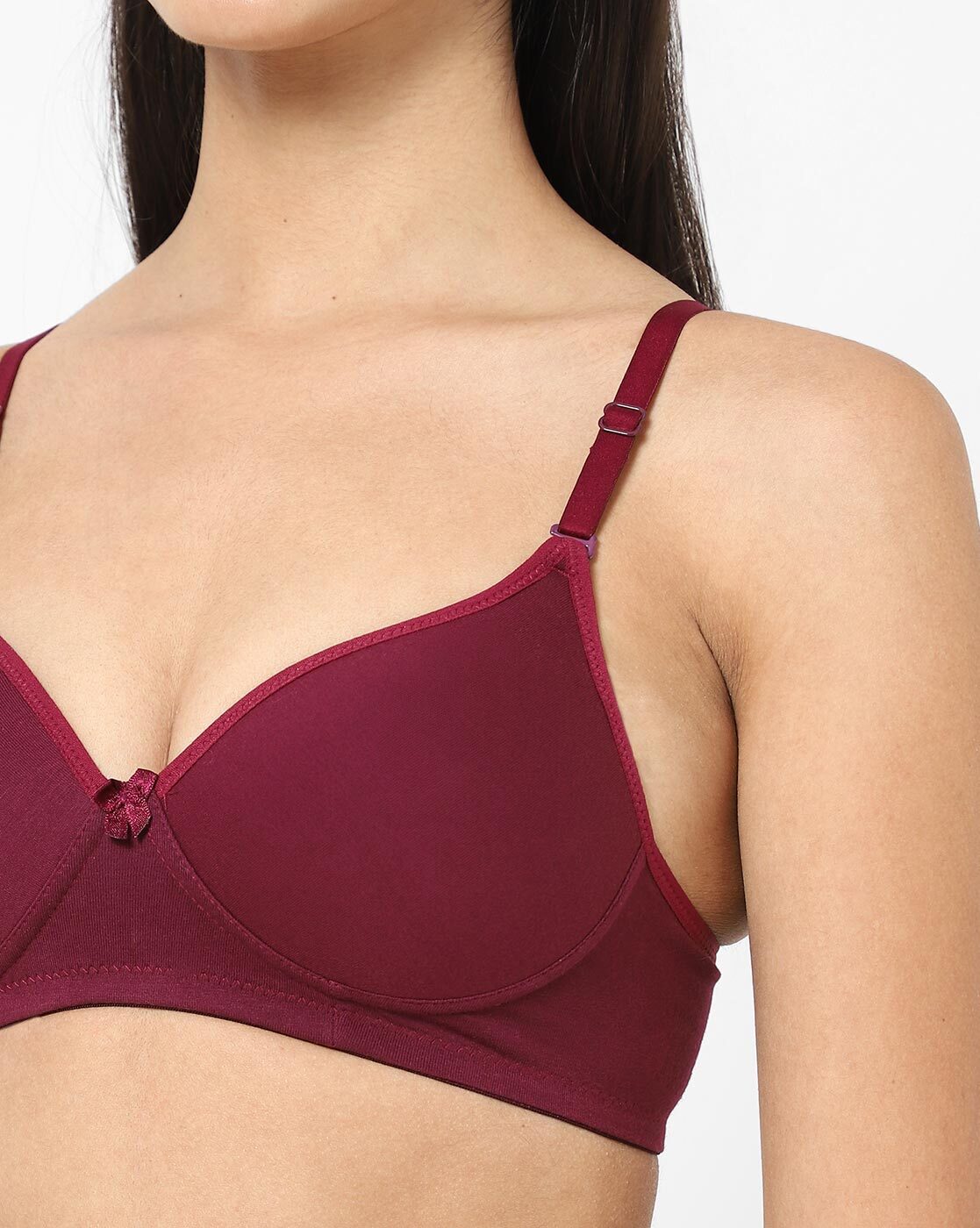 Wine Color Womens Full Coverage Bra, Size: 32B at Rs 462/piece in Mumbai