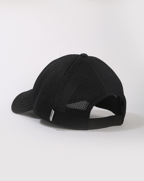 Men Mesh Baseball Cap with Logo Embroidery