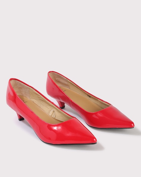 Shop stylish red heels online at Styletread