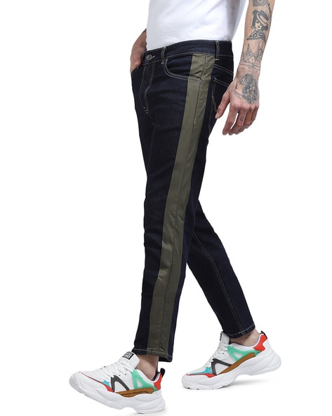 Jack and jones deals side stripe jeans