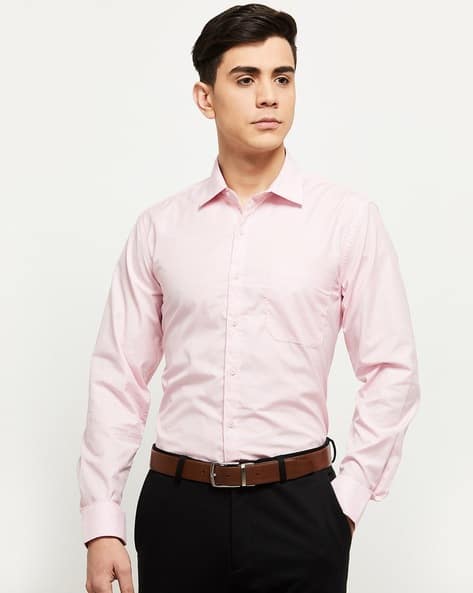 Buy Pink Shirts for Men by MAX Online 