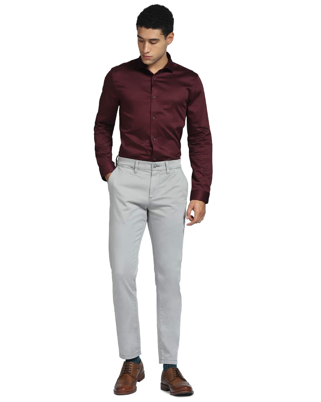 Buy Purple Shirts for Men by Jack 