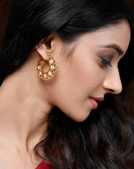 Small Light Weight minimalist Silver Hoop Earrings for women | 14k Min –  Indian Designs