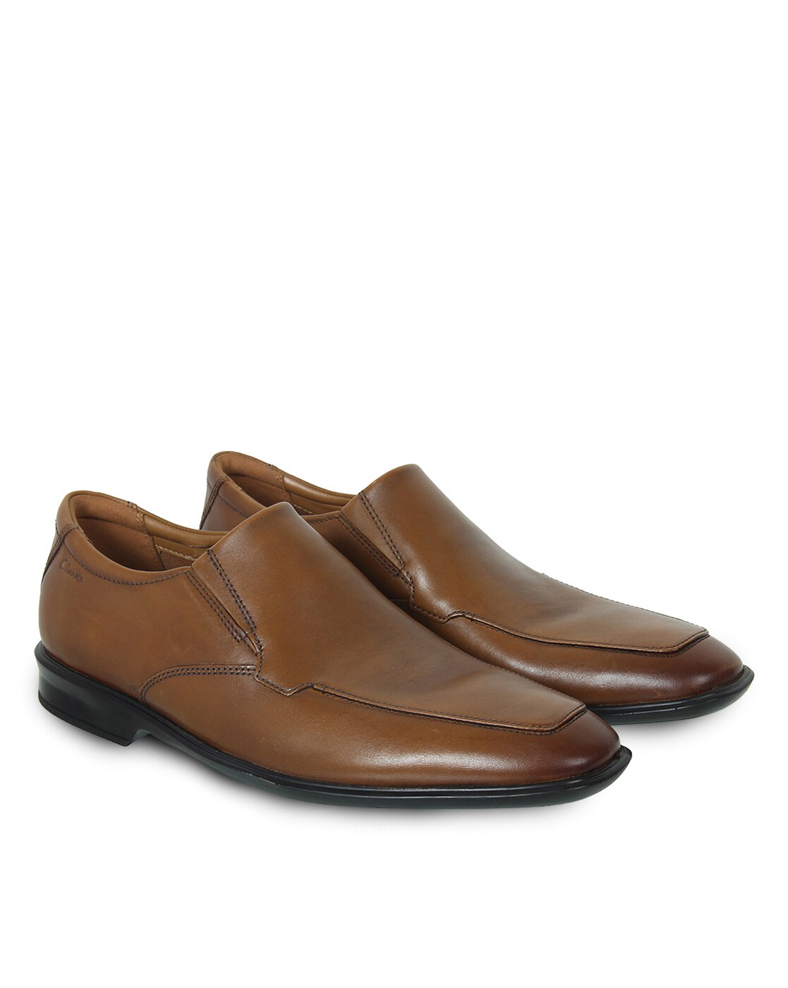 clarks brown casual shoes