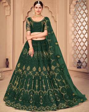 Buy Green Lehenga Choli Sets for Women 