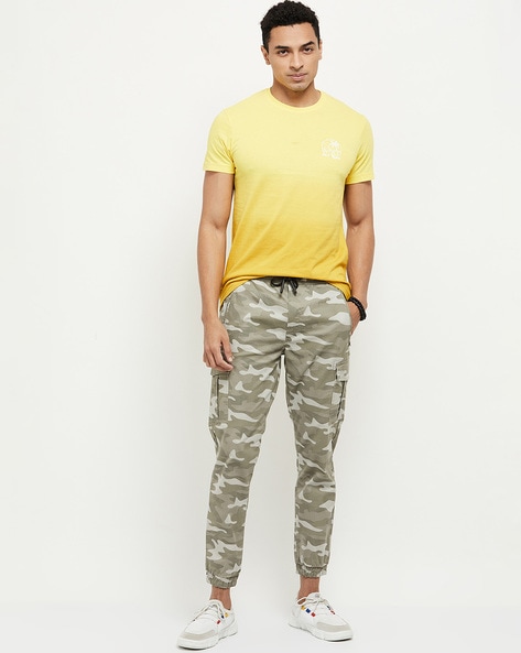 Harem Pants Camouflage Men Cargo Pant Tactical Streetwear Pant Yellow  Casual Camo Trousers Multi Pocket Trousers Joggers Pants  AliExpress