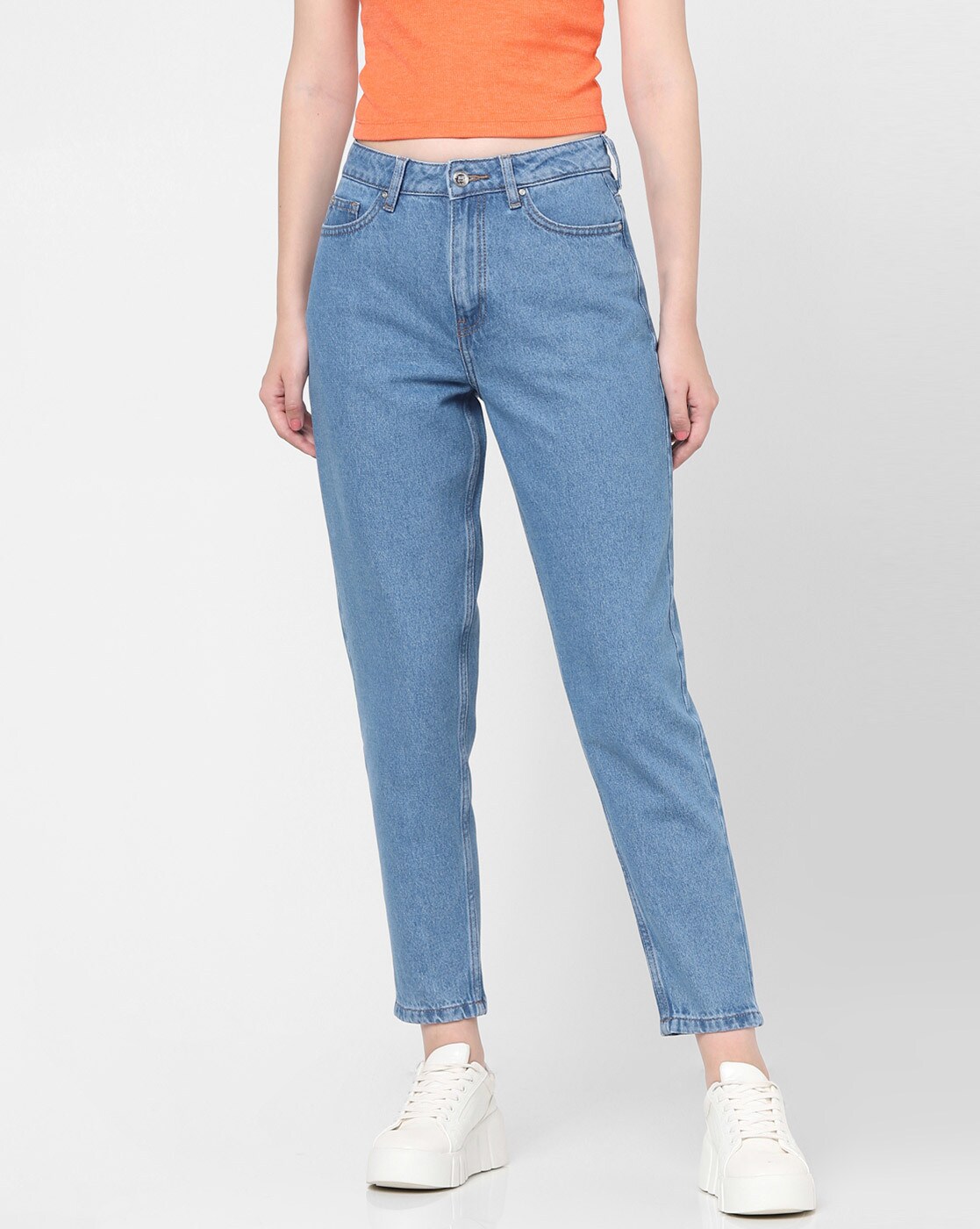 Slim Fit Distressed Light Wash Jeans | Calvin Klein® USA