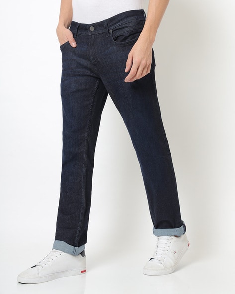 Jood pensioen verkoper Buy Navy Blue Jeans for Men by TOMMY HILFIGER Online | Ajio.com