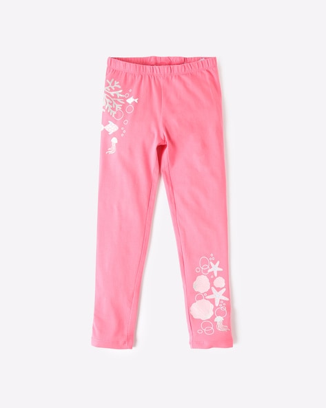 Buy Pink Leggings for Girls by KG FRENDZ Online