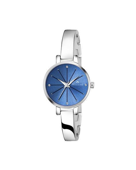 Swisstone Women JEWELS068 BLUSLV Analogue Watch with Stainless Steel Strap