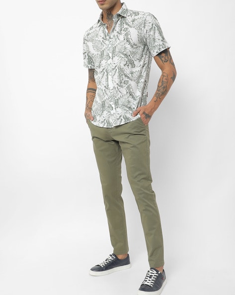 Essentials Mens Short Sleeve Shirt Cornflower Blue  Simon Jersey
