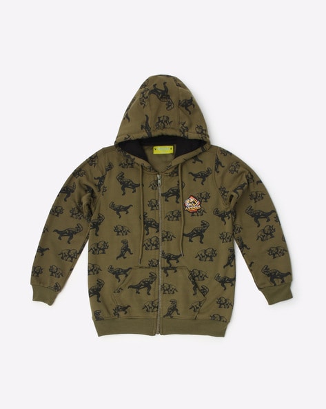 Buy Bape Men Grey Camouflage Print Full-Zipper Shark Hoodie for Men Online  | The Collective