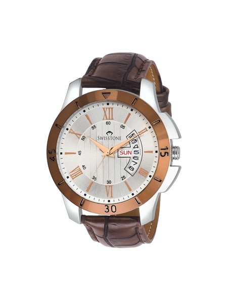 Buy online Swisstone Ck319-brwn Round Dial Analog Watch from watches for  Women by Swisstone for ₹630 at 76% off | 2024 Limeroad.com