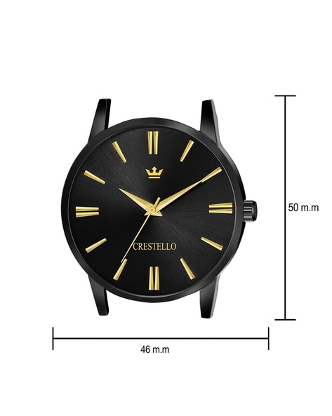 Buy Black Watches for Men by Crestello Online