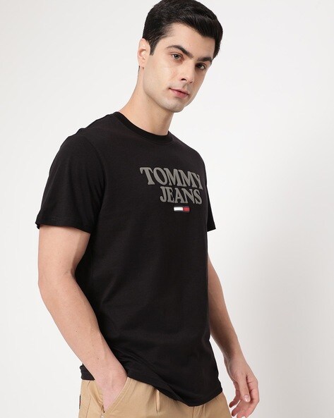 Buy Black Tshirts for Men by TOMMY HILFIGER Online