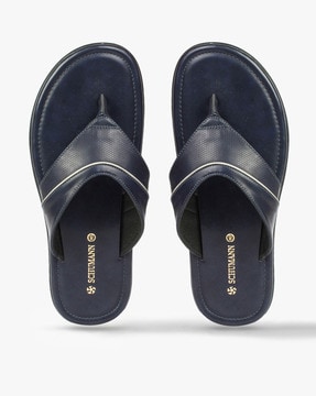 Buy Navy Blue Flip Flop Slippers for Men by SCHUMANN Online