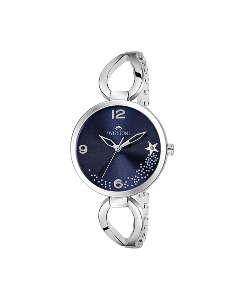 SWISSTONE Women Pink Brass Dial & Silver Toned Straps Analogue Watch  JEWELS068-PNKSLV Price in India, Full Specifications & Offers | DTashion.com
