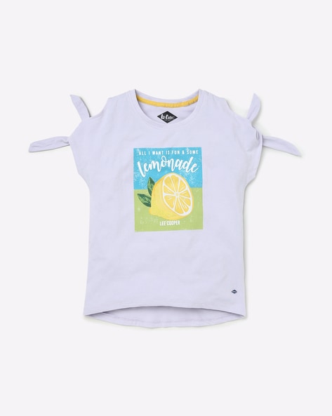 Lee Cooper Printed Cotton Round-Neck T-shirt