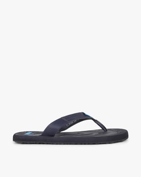 Mens cushion best sale flip flops