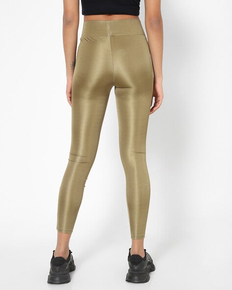 Metallic Brown Sugar High Waist Legging 7/8 – Athlō Sol