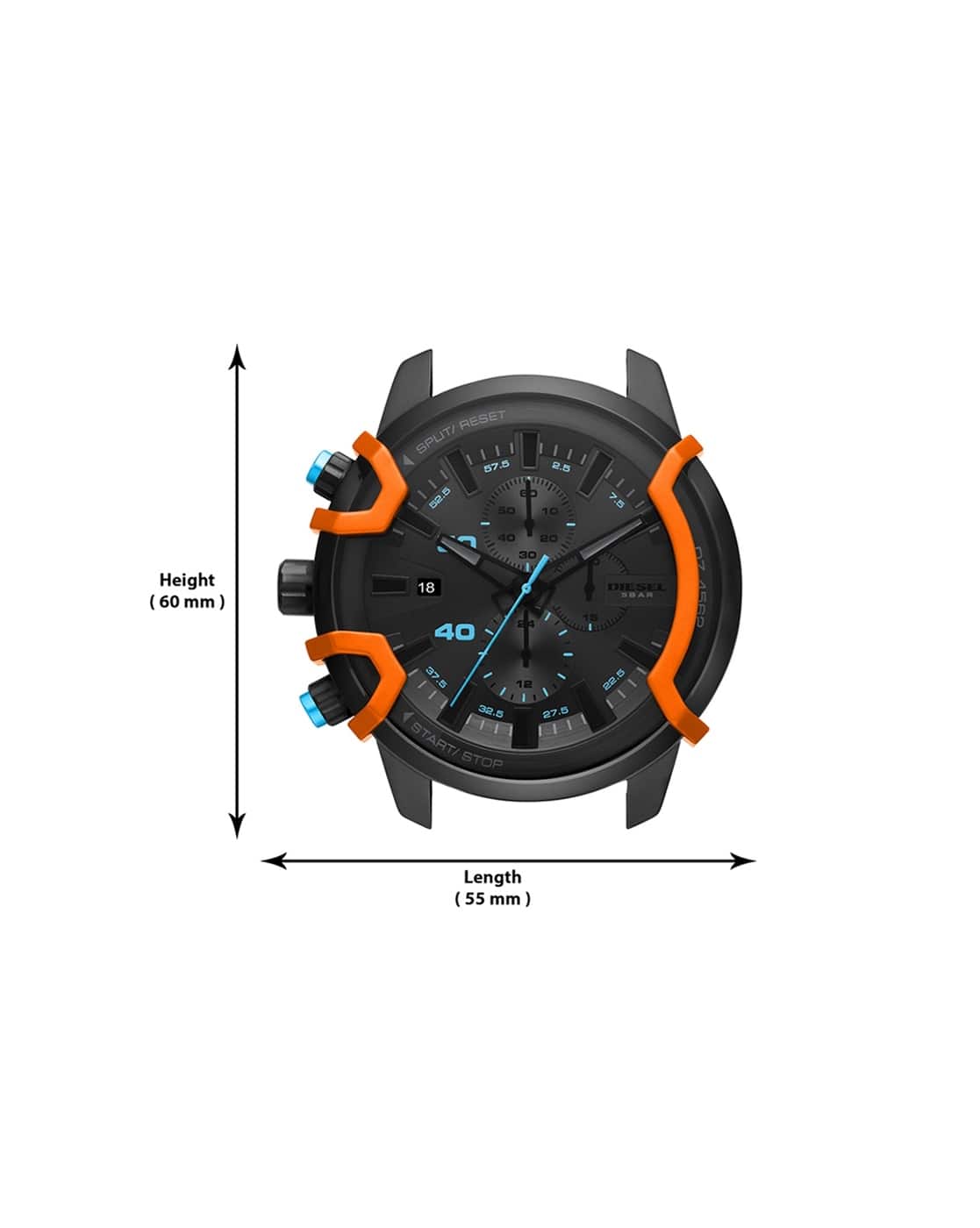 Buy DIESEL DZ4562 Water-Resistant Chronograph Watch