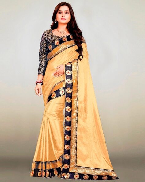 Paper Silk Saree, Length: 6.3 m (with Blouse Piece) at Rs 750 in Surat