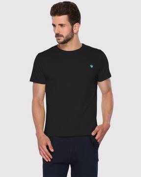 Buy Navy Blue Tshirts for Men by ONN 