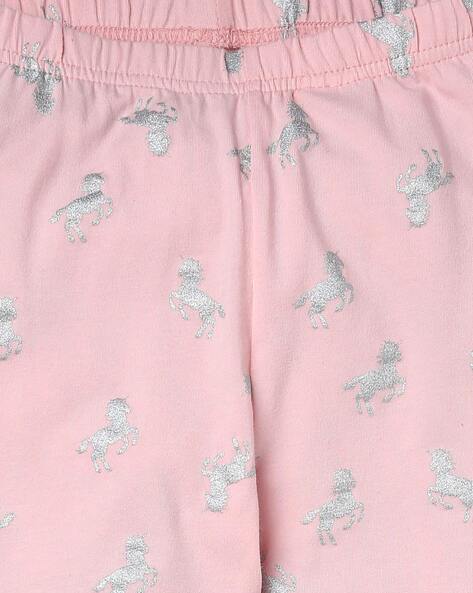 Hanna Andersson Girls Classic Unicorn Print Cotton Leggings Pants 100 Size  4 | eBay