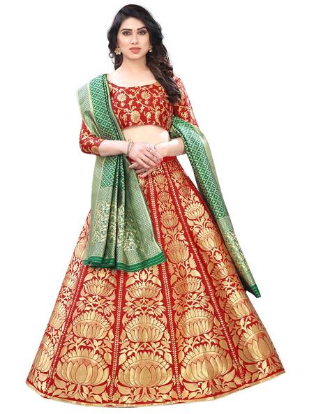 Wedding Banares Lehenga | Bridal Outfit