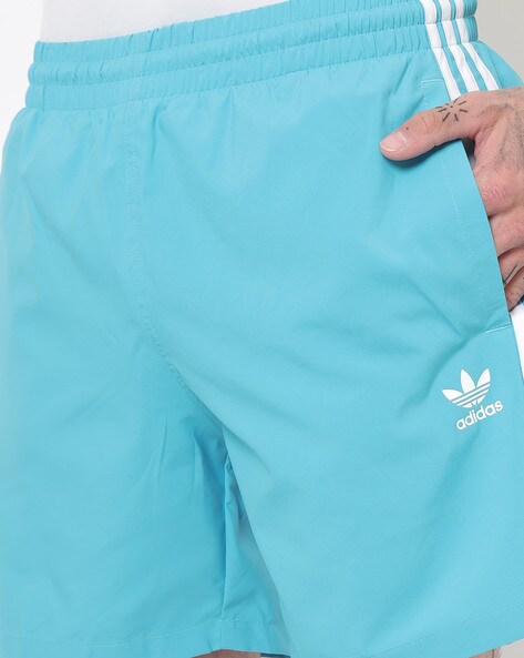 adidas ash blue shorts