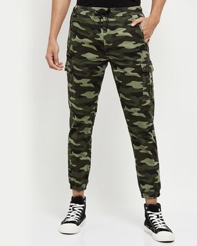 guess men's camo cargo pants