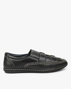 cristofano Panelled Slip-On Shoes with Moc-Stitch-picture-36