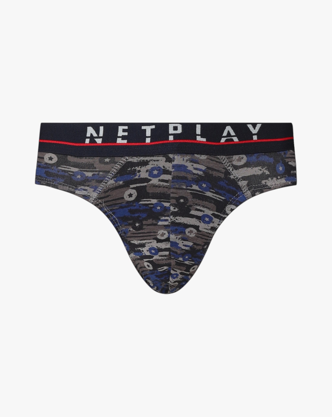 Buy Multicoloured Briefs for Men by NETPLAY Online