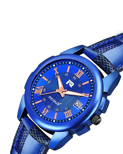 Redux analogue blue dial deals men's & boy's watch